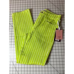 Victor Glemaud Lime Pants NWT Women's Size 2